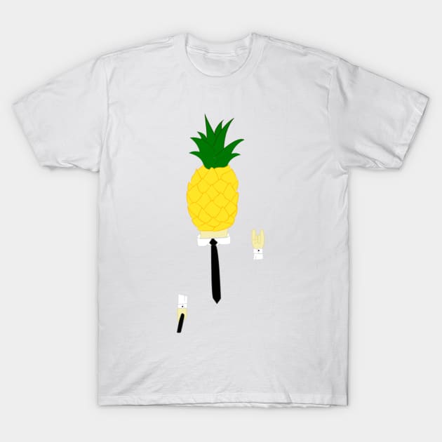 Pineapple man T-Shirt by N8D0G